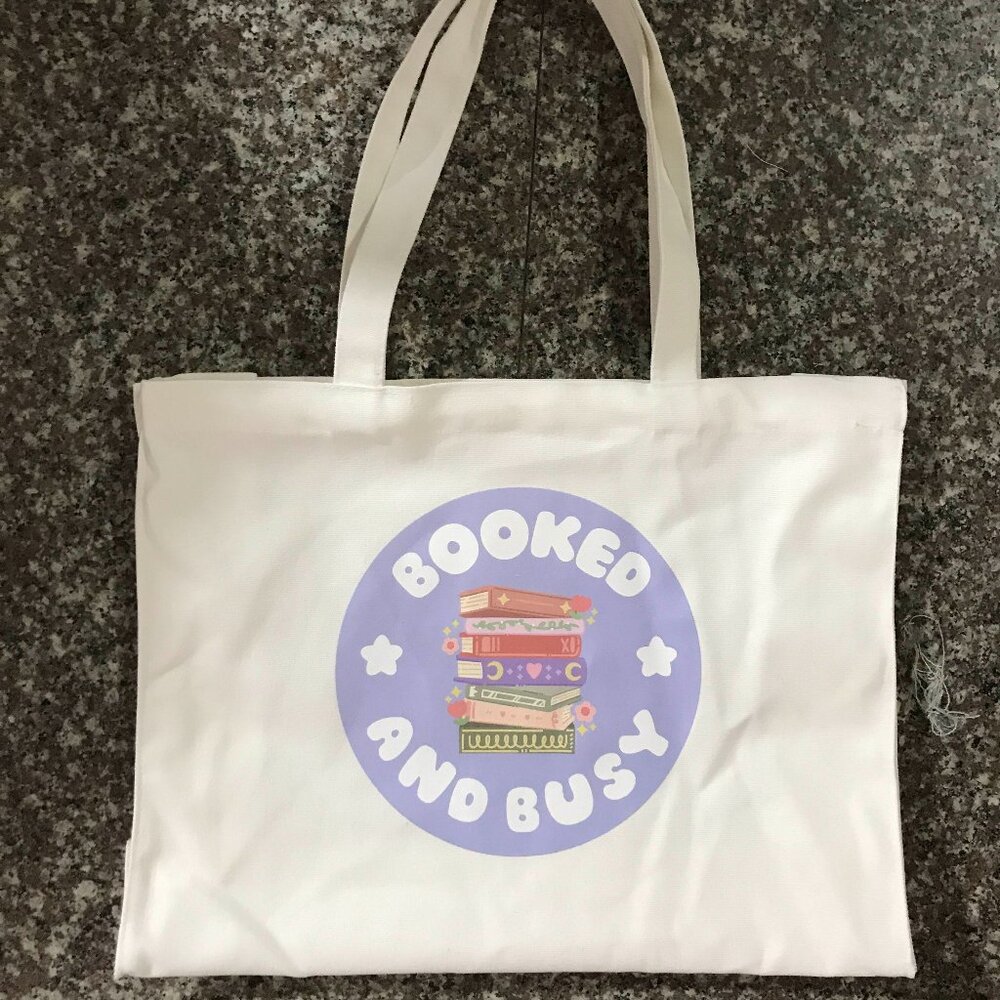 Booked and Busy Tote